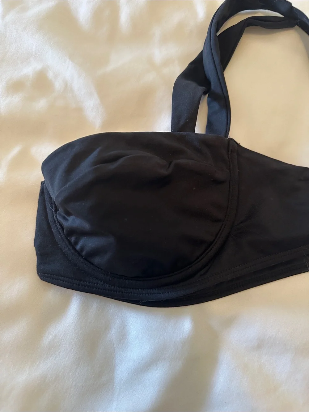 Monday Swimwear Clovelly Black Underwire Bikini Top
